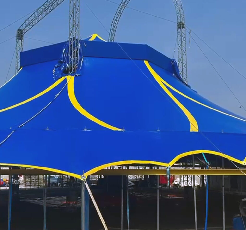 Nuovo tendone al Piccolo Circo dei Sogni